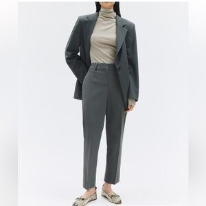 H&M Slacks in Dark Green, Ankle Length, Tapered, size 10